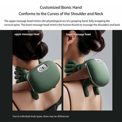 Shiatsu Neck, Shoulder & Back Massager – Electric Deep-Kneading Massage Pillow with Heat for Pain Relief