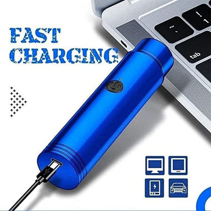 Mini Portable Electric Shaver – USB Rechargeable Waterproof Compact Razor & Trimmer for Men, Wet & Dry, Travel-Friendly