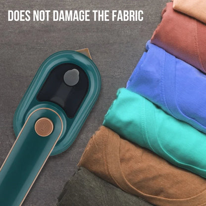 Handheld Mini Steam Iron – Portable Vertical Garment Steamer for Travel & Home