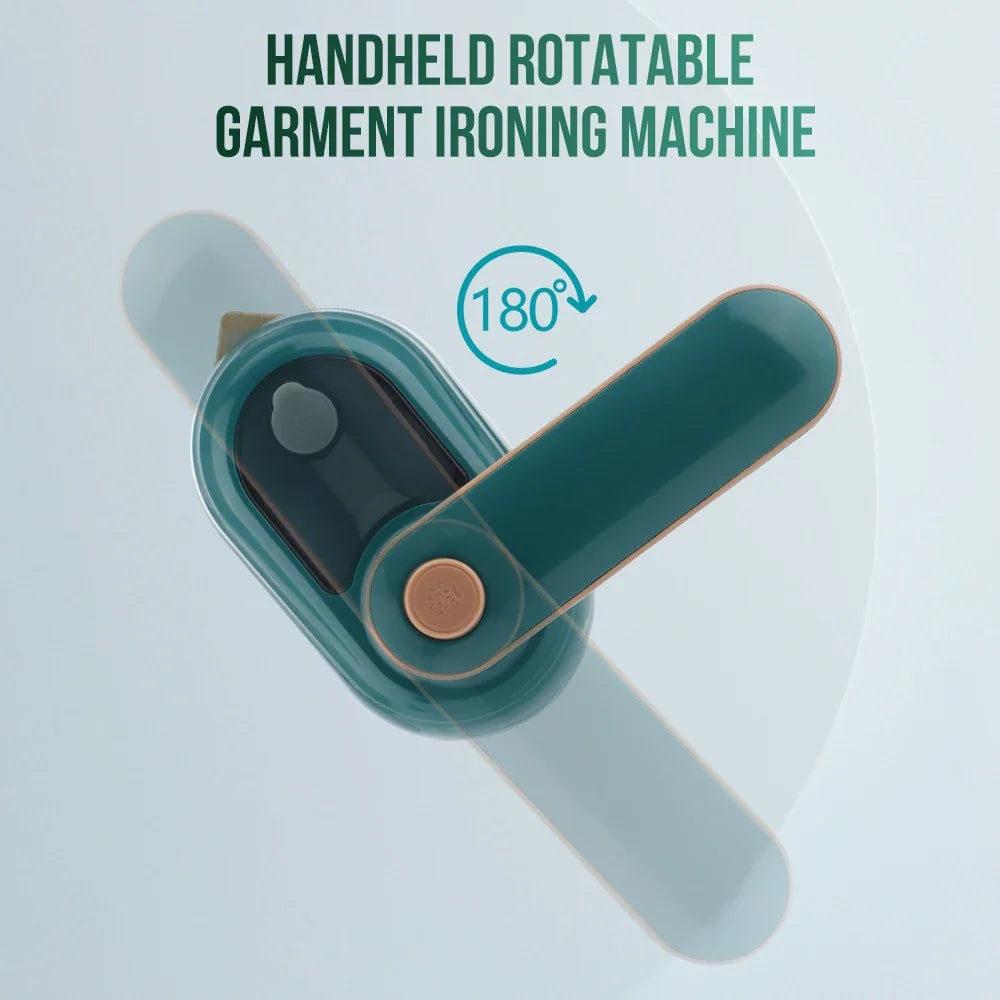 Handheld Mini Steam Iron – Portable Vertical Garment Steamer for Travel & Home