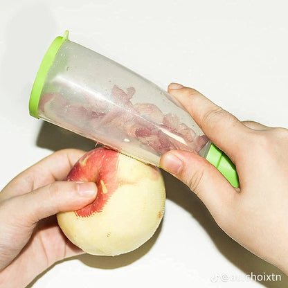 Vegetable Peeler with Container – Multi-Function Peeler with Storage Box for Kitchen