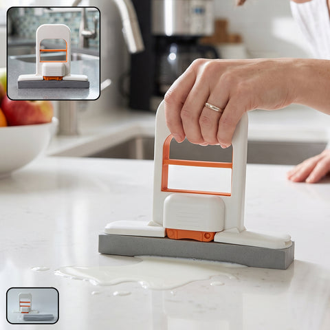 Zynexo Mini Squeeze Mop – Portable Hand-Held Self-Wringing Mop for Kitchen, Table & Small Spaces
