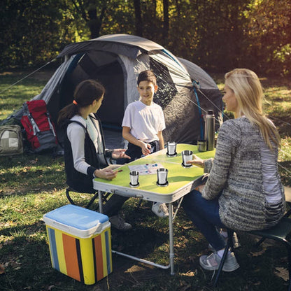 Zynexo Foldable Stainless Steel Glass – Pocket-Size Collapsible Travel Cup with Lid & Keychain