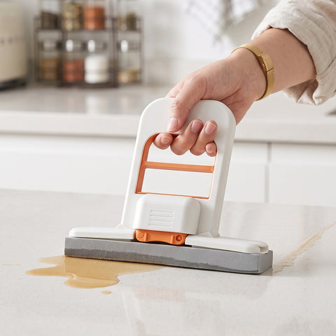 Zynexo Mini Squeeze Mop – Portable Hand-Held Self-Wringing Mop for Kitchen, Table & Small Spaces