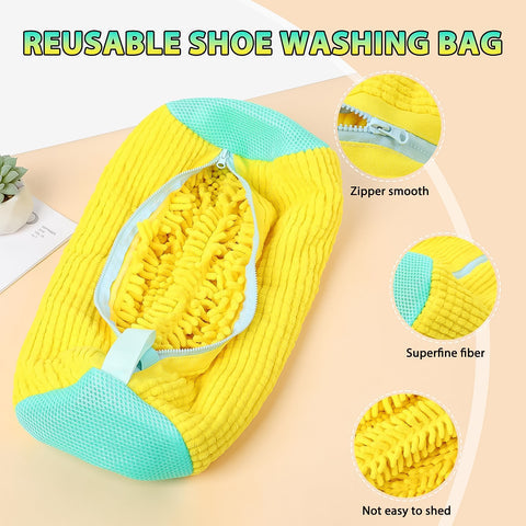 Zynexo Shoe Washing Bag – Mesh Laundry Bag for Washing Machine, Protects Shoes & Machine