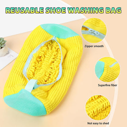 Zynexo Shoe Washing Bag – Mesh Laundry Bag for Washing Machine, Protects Shoes & Machine