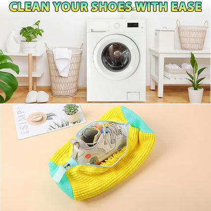 Zynexo Shoe Washing Bag – Mesh Laundry Bag for Washing Machine, Protects Shoes & Machine