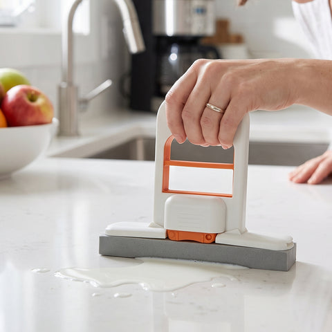 Zynexo Mini Squeeze Mop – Portable Hand-Held Self-Wringing Mop for Kitchen, Table & Small Spaces
